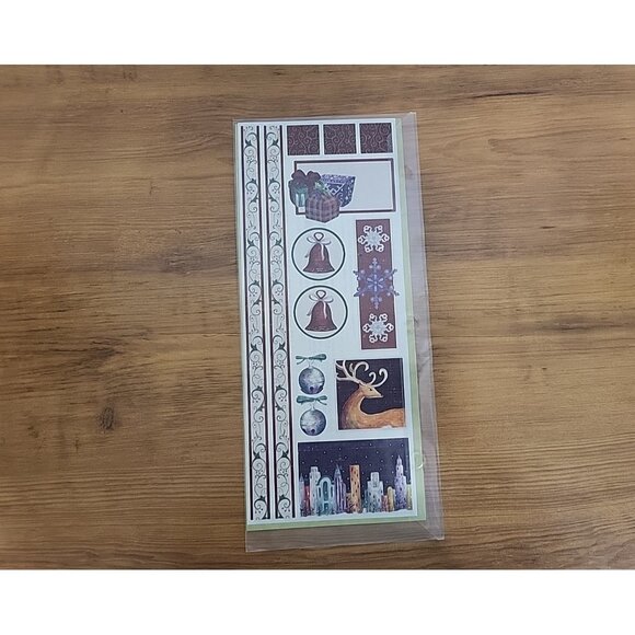 6 PC LOT Creative Memories Cottage Jumbo Great Lengths Stickers Power Palette - Picture 6 of 15